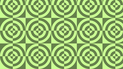Green Quarter Circles Background Pattern Vector Graphic