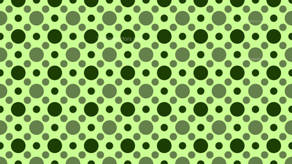 Green Geometric Circle Pattern Background Design