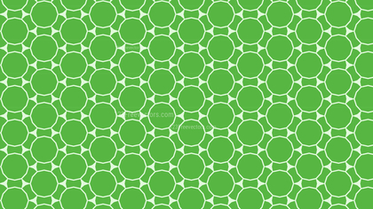 Green Geometric Circle Background Pattern Illustration