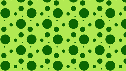 Green Random Circles Dots Background Pattern Image