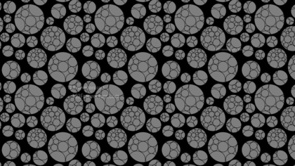 Black Geometric Circle Background Pattern Vector Image