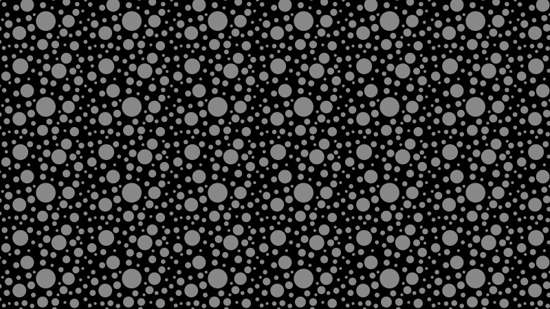 Black Seamless Random Scattered Dots Pattern