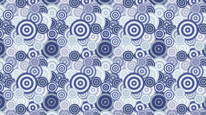 Light Blue Overlapping Concentric Circles Pattern Background Design