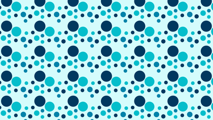 Blue Random Scattered Dots Pattern