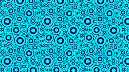Turquoise Circle Pattern Background Vector Image