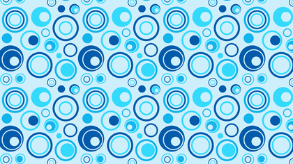 Light Blue Geometric Circle Background Pattern Vector Art