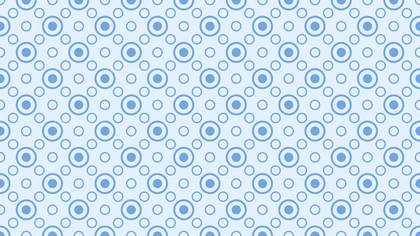 Light Blue Circle Pattern