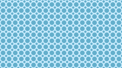 Light Blue Geometric Circle Pattern