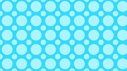 Baby Blue Geometric Circle Background Pattern
