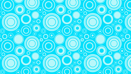 Baby Blue Random Circles Pattern Background Image
