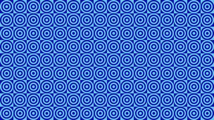 Cobalt Blue Concentric Circles Pattern Background