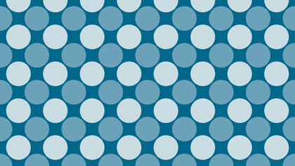 Blue Geometric Circle Pattern Vector Art