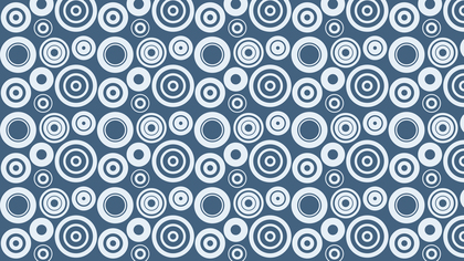 Blue Seamless Circle Pattern