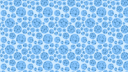 Light Blue Dotted Circles Background Pattern Illustration