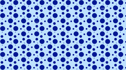 Blue Random Scattered Dots Pattern Vector Illustration