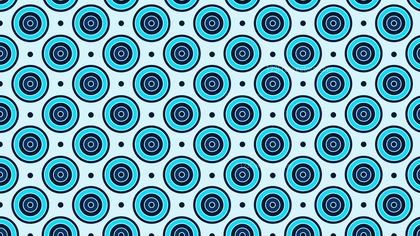 Blue Concentric Circles Background Pattern Illustrator