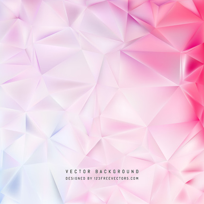 Abstract Light Pink Polygon Background