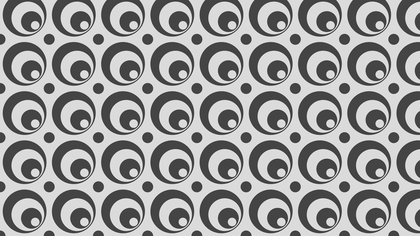 Grey Geometric Circle Pattern Illustration