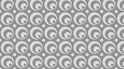 Grey Geometric Circle Pattern Background Design