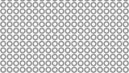Grey Seamless Geometric Circle Pattern Background Vector