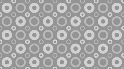 Grey Geometric Circle Background Pattern