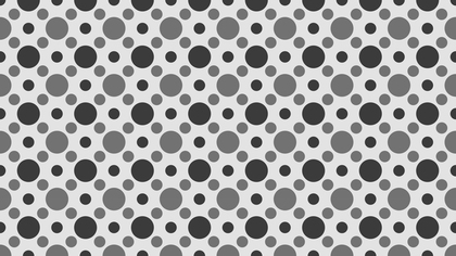 Grey Seamless Circle Pattern