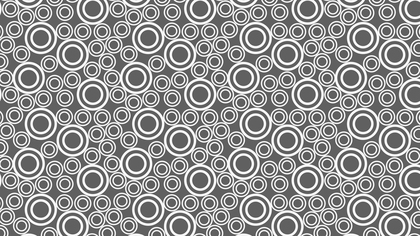 Grey Circle Pattern Illustrator