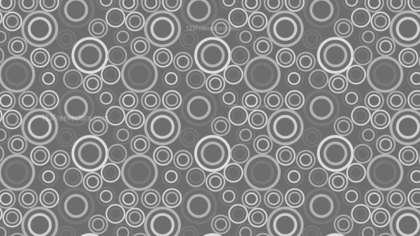 Grey Circle Background Pattern Vector