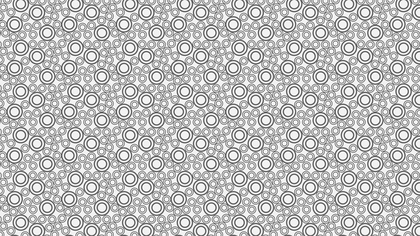 Grey Geometric Circle Pattern Vector Art