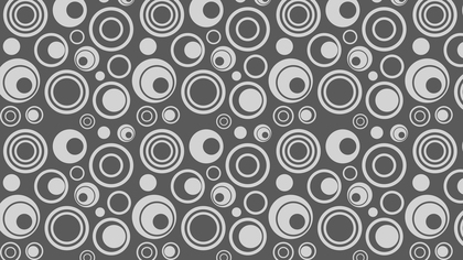Grey Circle Pattern