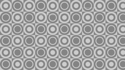 Grey Circle Pattern Background Illustration