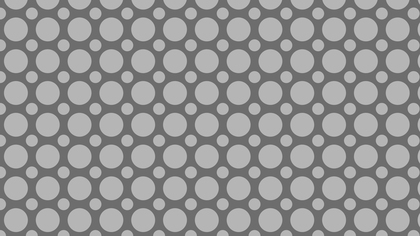 Grey Geometric Circle Pattern