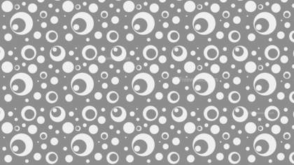 Grey Circle Pattern Background