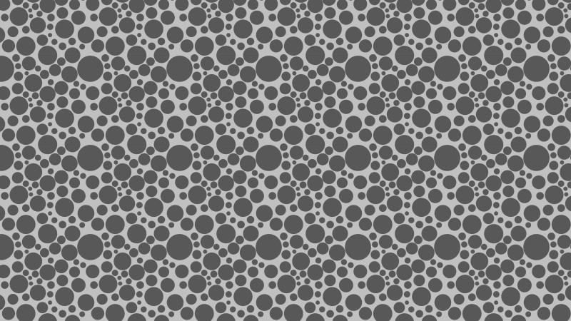 Dark Grey Seamless Random Scattered Dots Pattern