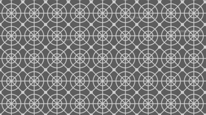 Grey Seamless Circle Background Pattern Illustrator