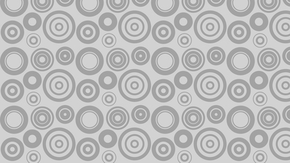 Grey Geometric Circle Background Pattern