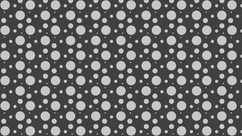 Dark Grey Scattered Dots Pattern Vector Graphic