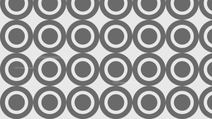 Grey Seamless Geometric Circle Pattern Background