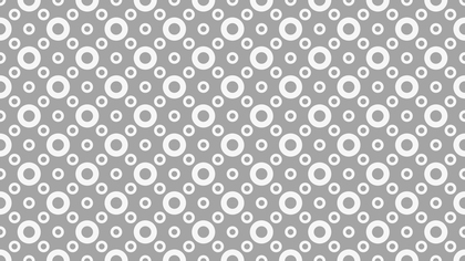 Grey Circle Pattern Design
