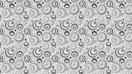 Grey Circle Pattern