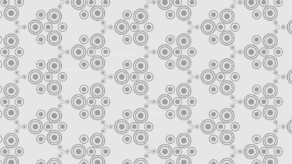 Light Grey Geometric Circle Pattern Background