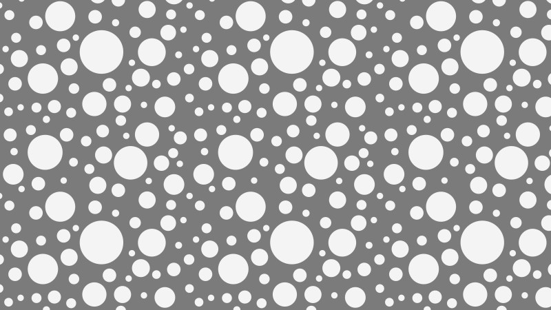 Grey Seamless Random Dots pattern Illustrator