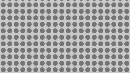 Grey Seamless Geometric Circle Background Pattern