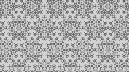 Grey Circle Background Pattern Design