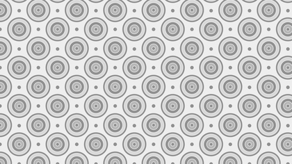 Light Grey Seamless Concentric Circles Background Pattern