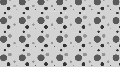 Grey Scattered Dots Pattern