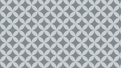 Grey Overlapping Circles Pattern Graphic
