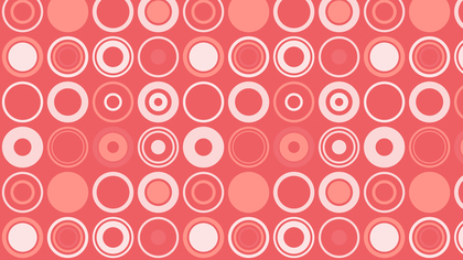 Pink Geometric Circle Background Pattern Illustration