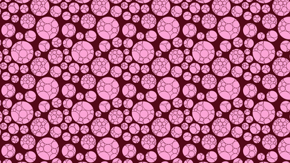 Pink Circle Pattern Background