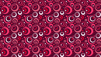 Pink Geometric Circle Background Pattern